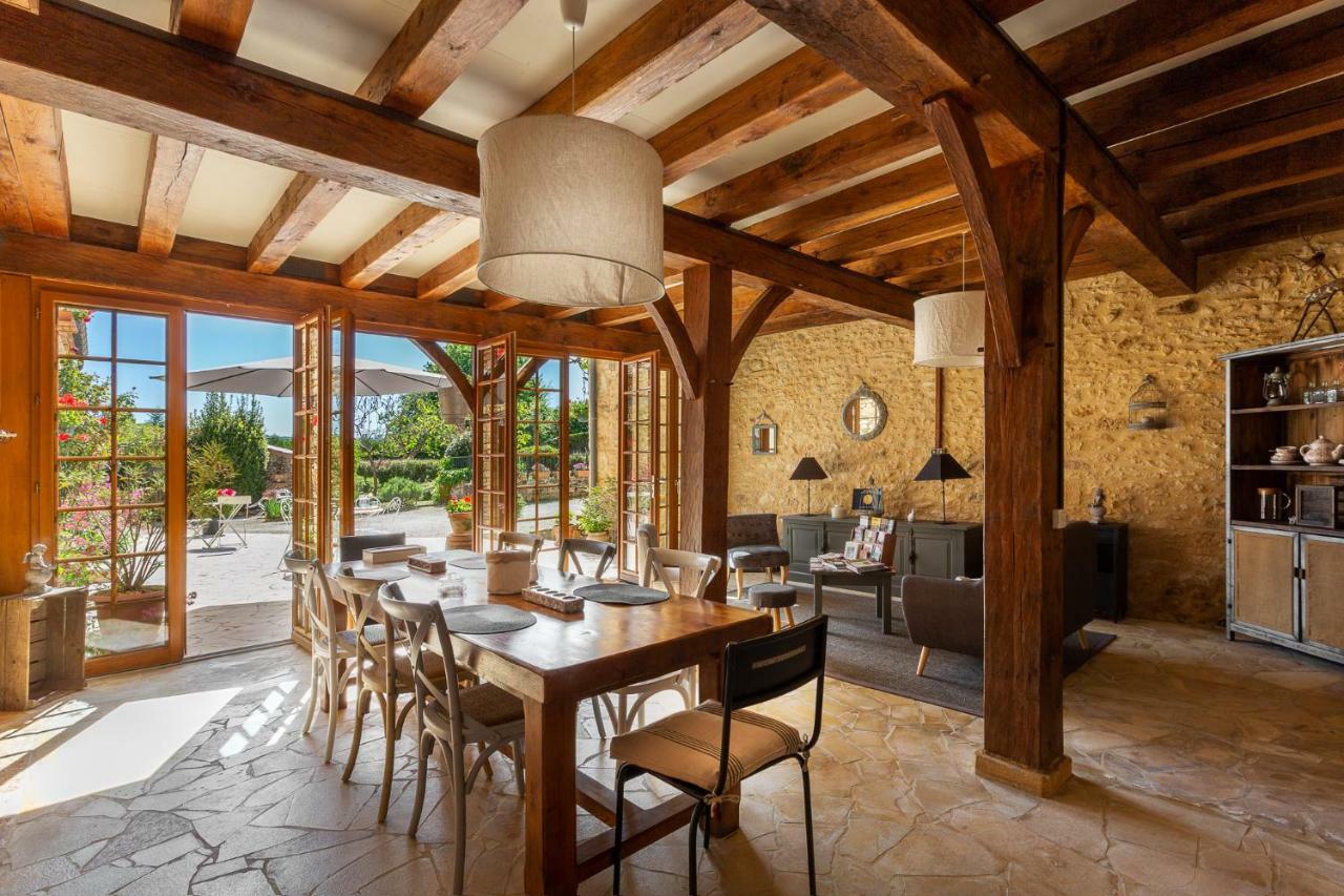 La Ferme De L'Embellie Gites Et Chambres D'Hotes Le Buisson-de-Cadouin Экстерьер фото